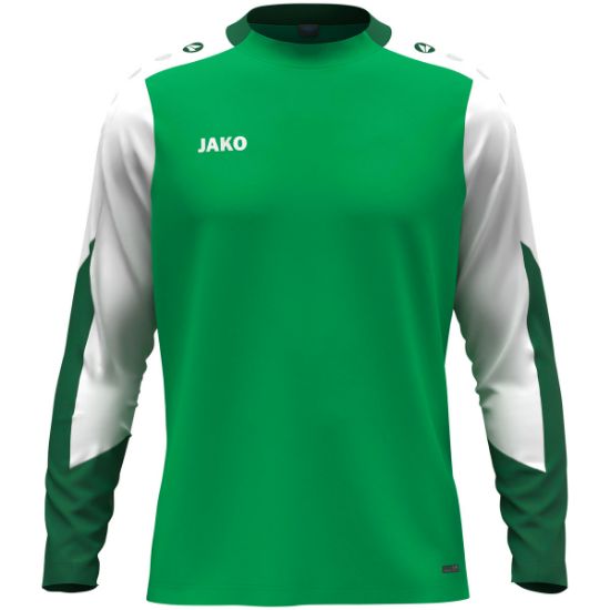 Afbeeldingen van Longsleeve Dynamic groen/wit/donkergroen